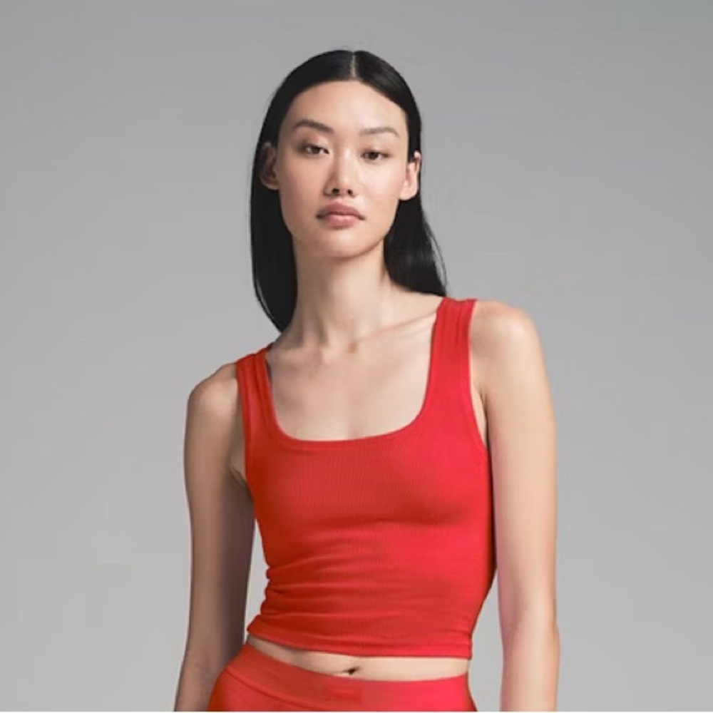 SKIMS Red Tank Top